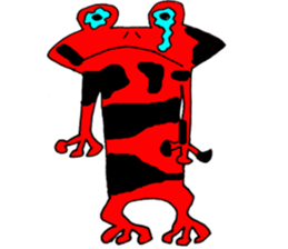 poison-dartfrog sticker #15703251