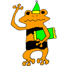 poison-dartfrog sticker #15703257