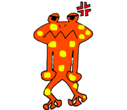 poison-dartfrog sticker #15703259