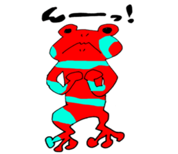 poison-dartfrog sticker #15703266
