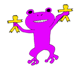 poison-dartfrog sticker #15703268