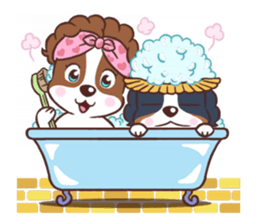 The Cavalier King Charles Spaniel Dog 3. sticker #15703448