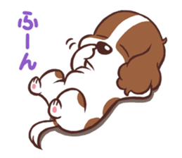 The Cavalier King Charles Spaniel Dog 3. sticker #15703450