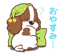 The Cavalier King Charles Spaniel Dog 3. sticker #15703456