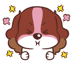 The Cavalier King Charles Spaniel Dog 3. sticker #15703471
