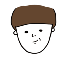 mushroom boy TOSHICHAN sticker #15703998