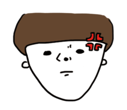 mushroom boy TOSHICHAN sticker #15703999