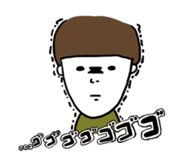 mushroom boy TOSHICHAN sticker #15704002