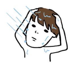 mushroom boy TOSHICHAN sticker #15704004