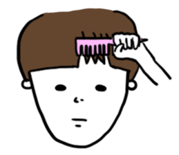 mushroom boy TOSHICHAN sticker #15704006