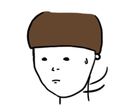 mushroom boy TOSHICHAN sticker #15704007