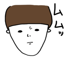 mushroom boy TOSHICHAN sticker #15704008