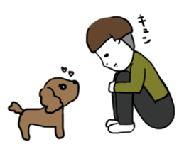 mushroom boy TOSHICHAN sticker #15704012