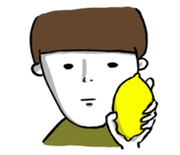 mushroom boy TOSHICHAN sticker #15704018