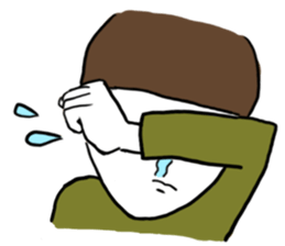 mushroom boy TOSHICHAN sticker #15704020