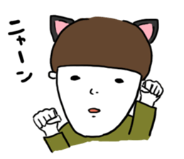 mushroom boy TOSHICHAN sticker #15704028