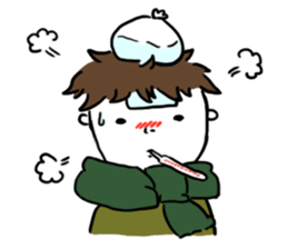 mushroom boy TOSHICHAN sticker #15704032