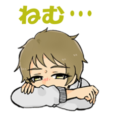 loose three people sticker #15704497