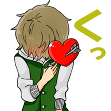 loose three people sticker #15704499