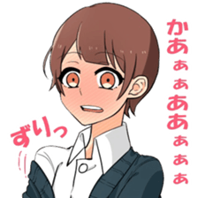 loose three people sticker #15704509