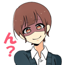 loose three people sticker #15704511