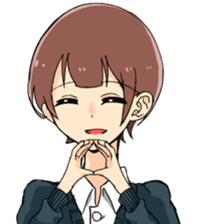 loose three people sticker #15704517