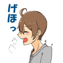 loose three people sticker #15704519