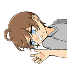 loose three people sticker #15704521