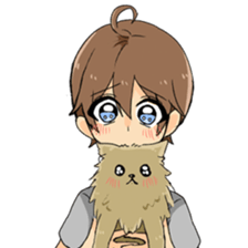 loose three people sticker #15704526