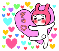 Love love rabbit ~A . T~ sticker #15704860