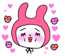 Love love rabbit ~A . T~ sticker #15704861