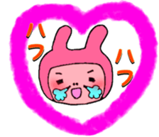 Love love rabbit ~A . T~ sticker #15704862