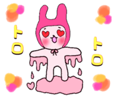 Love love rabbit ~A . T~ sticker #15704863