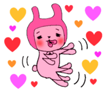 Love love rabbit ~A . T~ sticker #15704864