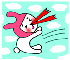 Love love rabbit ~A . T~ sticker #15704866