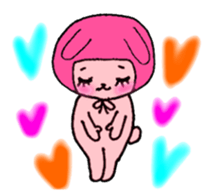 Love love rabbit ~A . T~ sticker #15704868