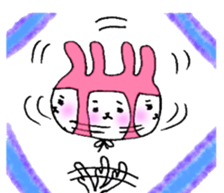 Love love rabbit ~A . T~ sticker #15704875