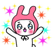 Love love rabbit ~A . T~ sticker #15704879