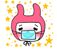 Love love rabbit ~A . T~ sticker #15704887