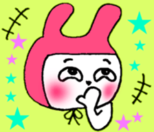 Love love rabbit ~A . T~ sticker #15704888