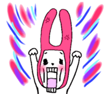 Love love rabbit ~A . T~ sticker #15704891