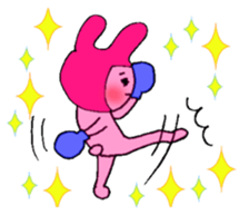 Love love rabbit ~A . T~ sticker #15704892