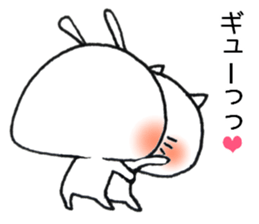 Happy embarrassed maiden 2 sticker #15705525