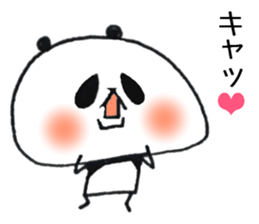 Happy embarrassed maiden 2 sticker #15705536