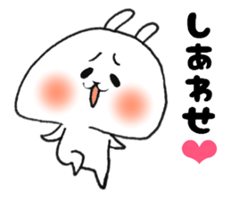 Happy embarrassed maiden 2 sticker #15705549