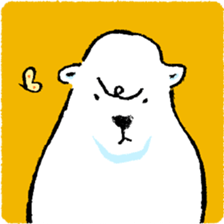 Jeemo the polar bear 2 sticker #15706310