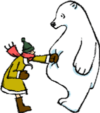 Jeemo the polar bear 2 sticker #15706312