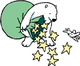 Jeemo the polar bear 2 sticker #15706315
