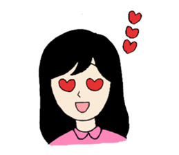 LOVE LOVE GIRL sticker #15706666