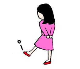 LOVE LOVE GIRL sticker #15706697